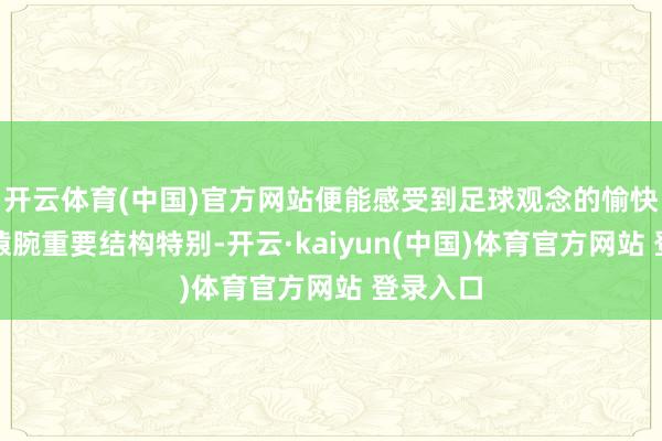 开云体育(中国)官方网站便能感受到足球观念的愉快;长臂猿腕重要结构特别-开云·kaiyun(中国)体育官方网站 登录入口