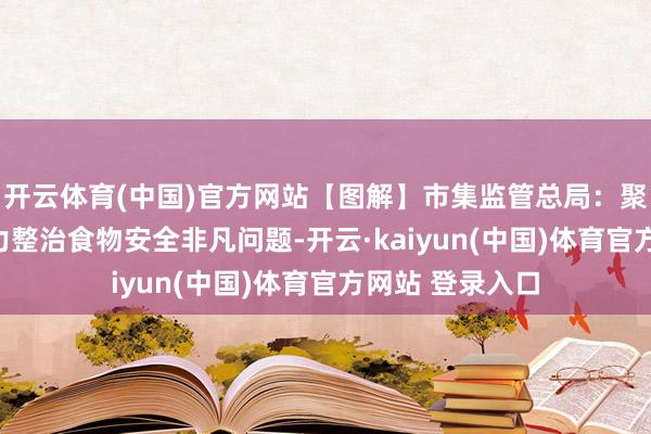 开云体育(中国)官方网站【图解】市集监管总局：聚焦4个要点 全力整治食物安全非凡问题-开云·kaiyun(中国)体育官方网站 登录入口